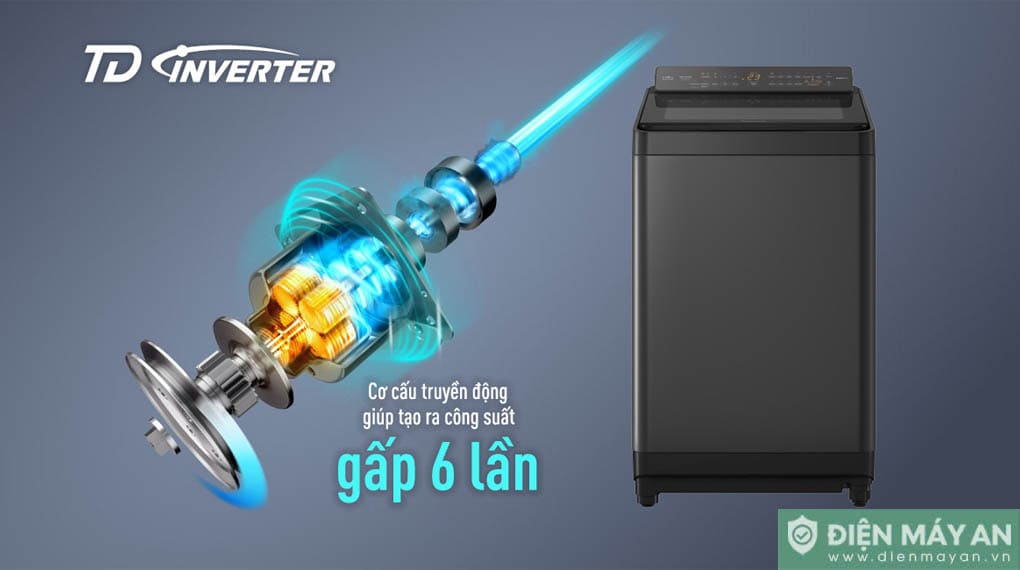 Máy Giặt Panasonic Inverter 11.5 Kg NA-FD115W3BV